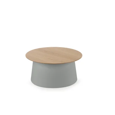 COFFEE TABLE AZZURA, NATURAL WOOD / GREY